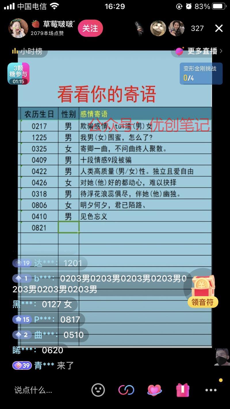 刷到一个测zha男zha 女的..情报-搞钱线报📢论坛-网创交流-优创圈